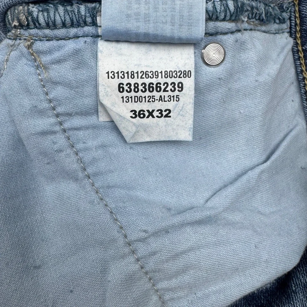 Abercrombie & Fitch Kilby Boot Jeans Mens 36x32 Light Blue Excellent Vintage Fit